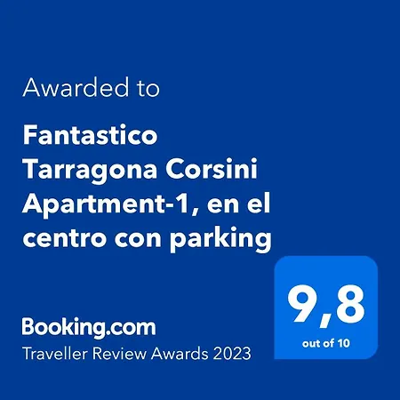 Fantastico Corsini Apartment-1, En El Centro Con Parking * Tarragona