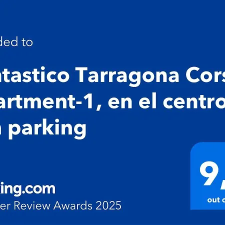 Fantastico Corsini Apartment-1, En El Centro Con Parking * Tarragona